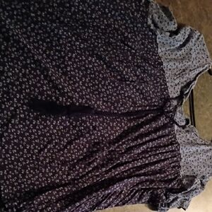 Floral Patterned Women's Top